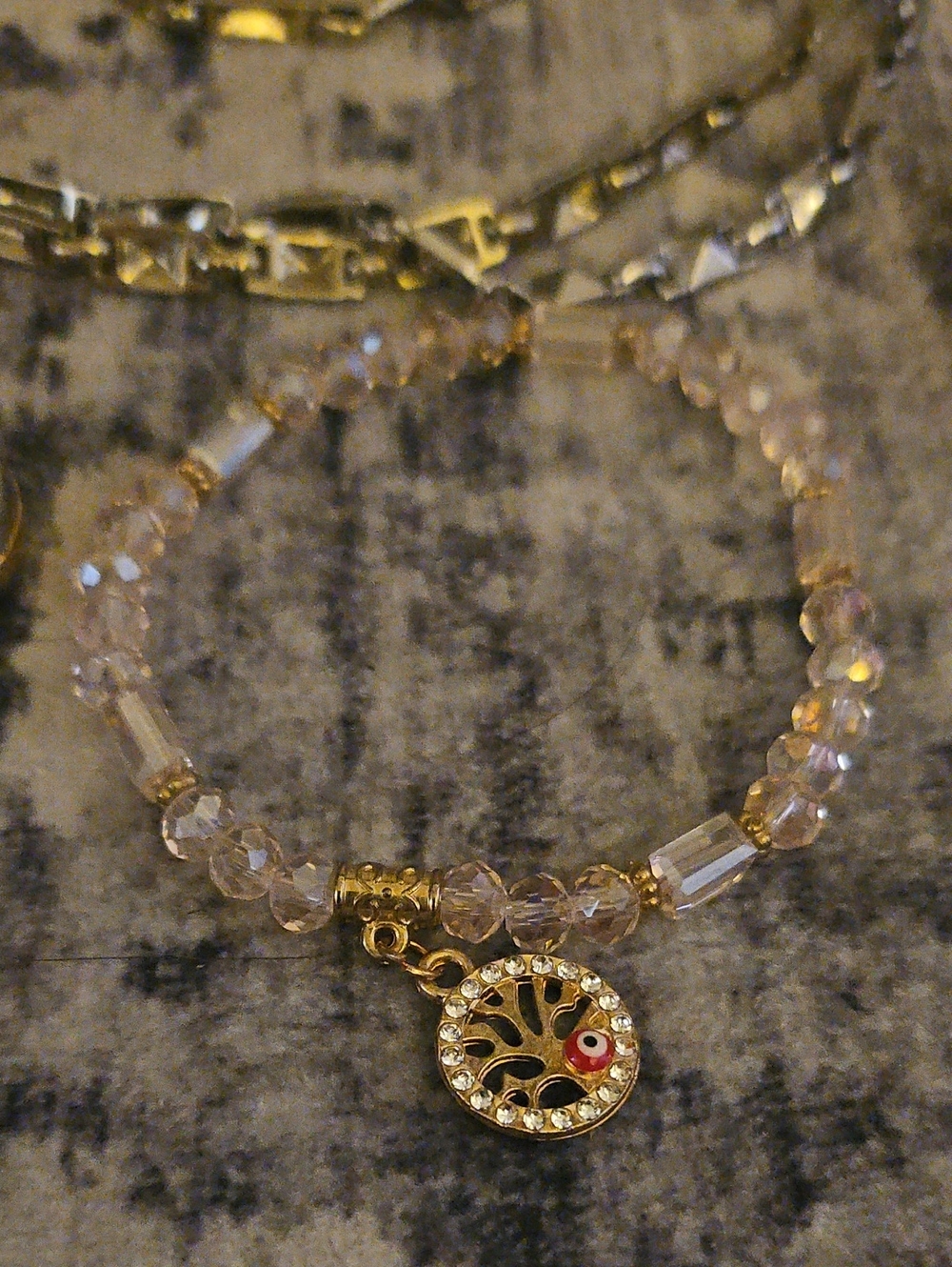 Jewelry Bundle 10 Items Mixed Metal Set Layered Chains & Bracelets Rings Earring - Picture 4 of 16